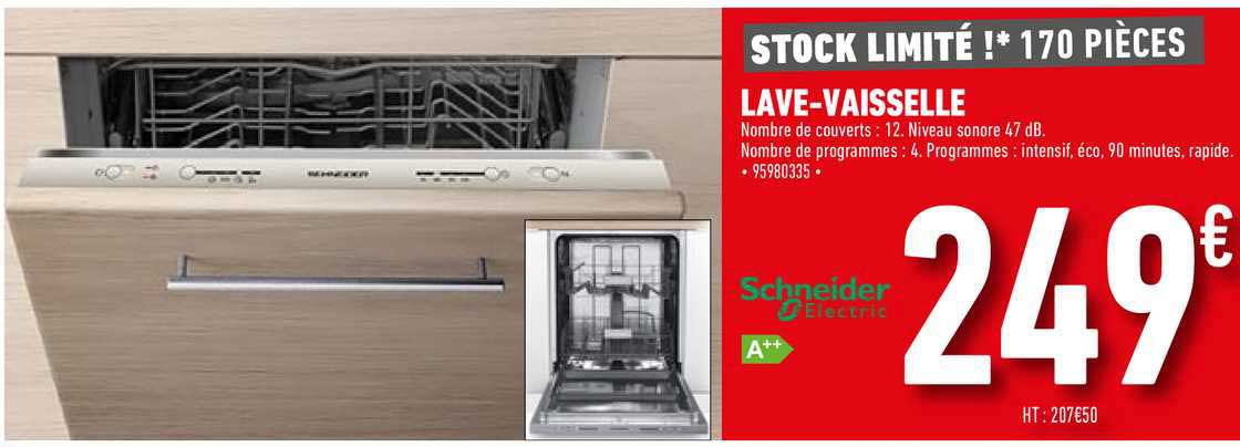 lave-vaisselle schneider