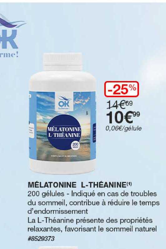 Mélatonine L Théanine