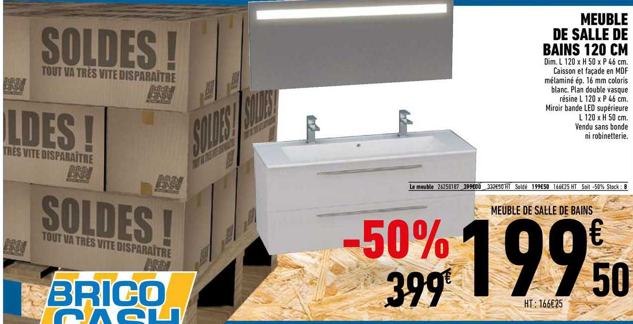 Meuble De Salle De Bains 120