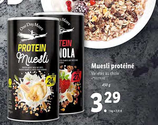 muesli protéiné one day more