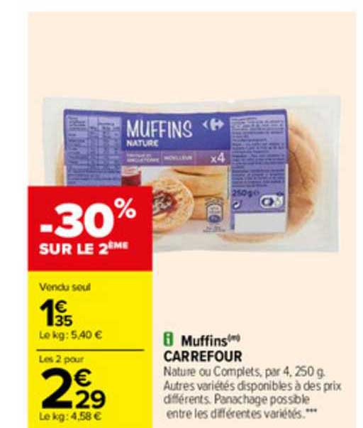 Muffins Carrefour