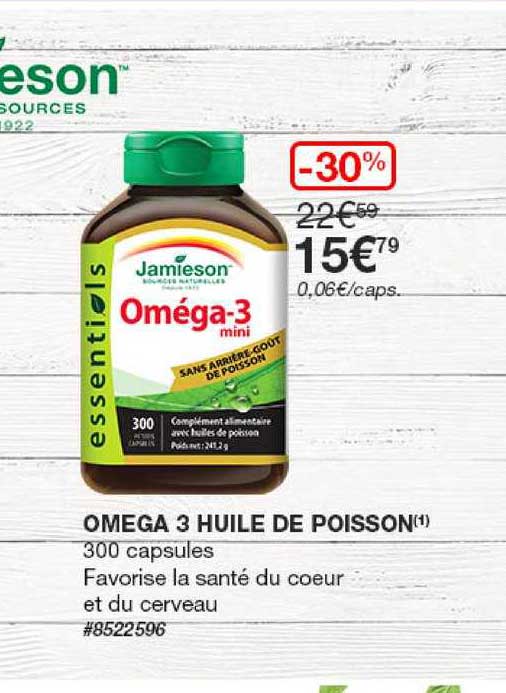 Omega 3 Huile De Poisson