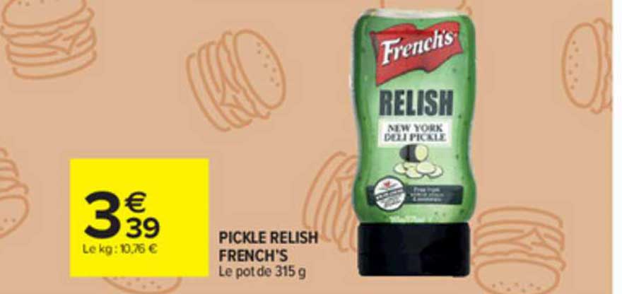 pickle relish french's