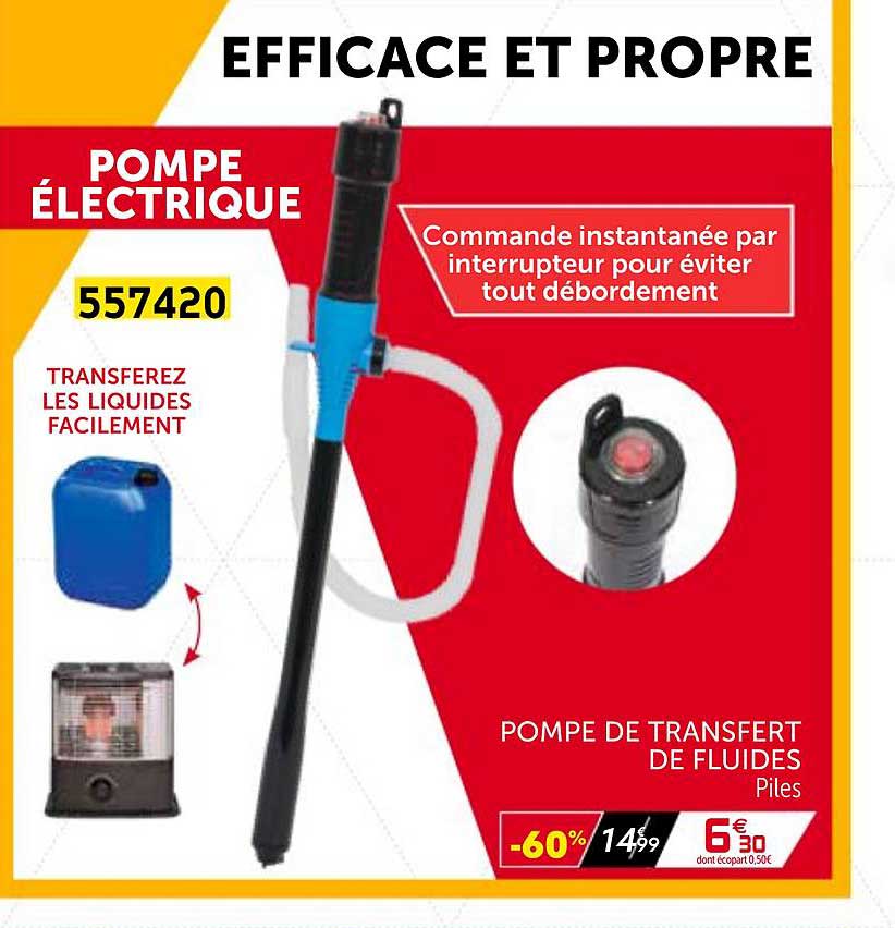 pompe de transfert de fluides