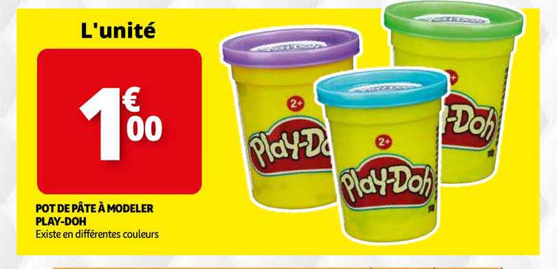 pot de pâte à modeler play doh