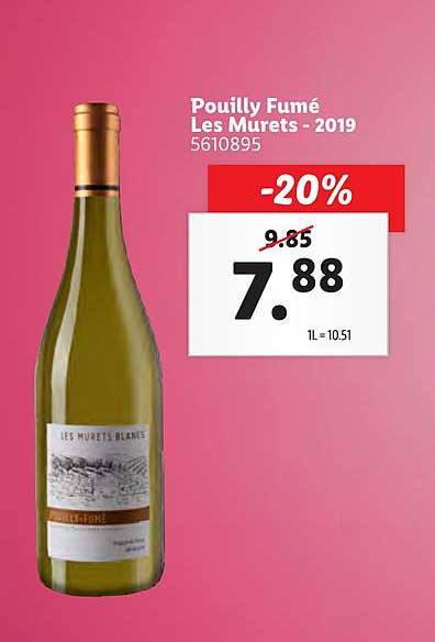 pouilly fumé les murets - 2019