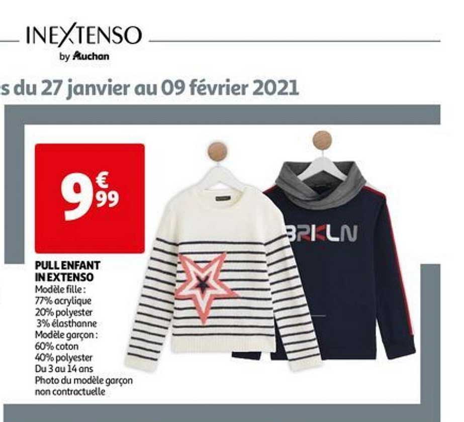pull enfant in extenso