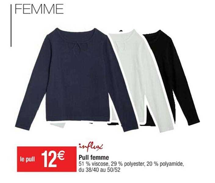 Pull Femme Influx