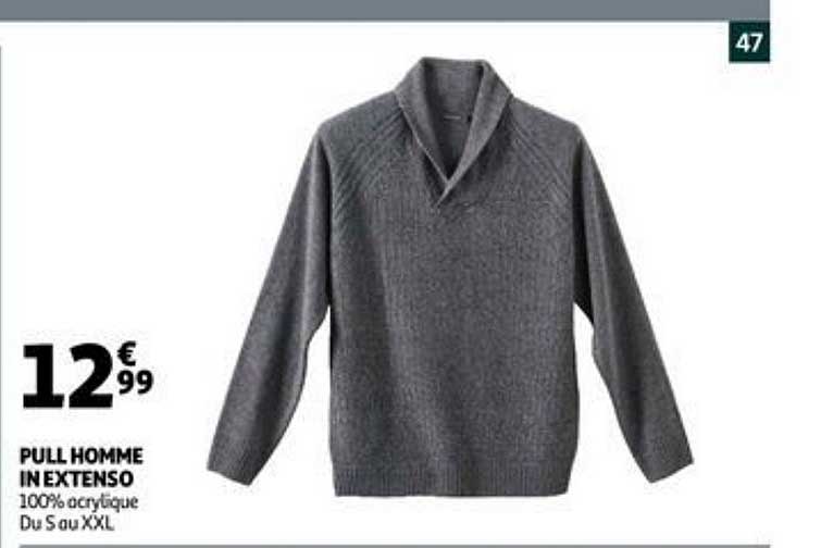 pull homme in extenso