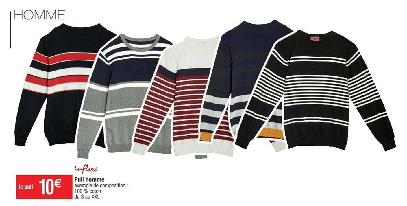 Pull Homme Influx