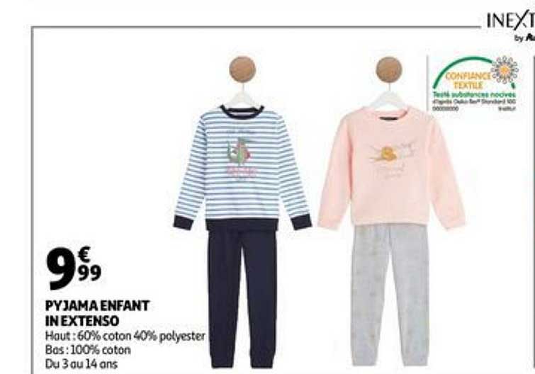 pyjama enfant in extenso