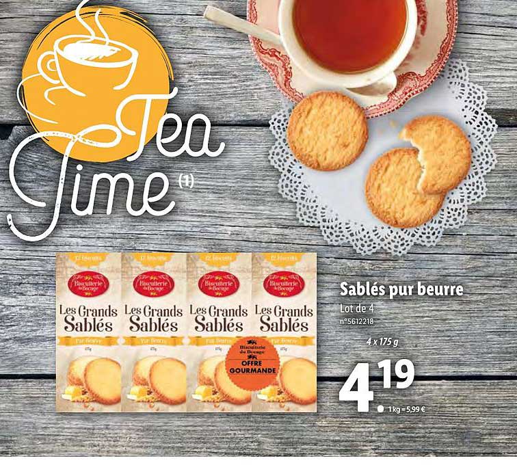 sablés pur beurre les grands sablés