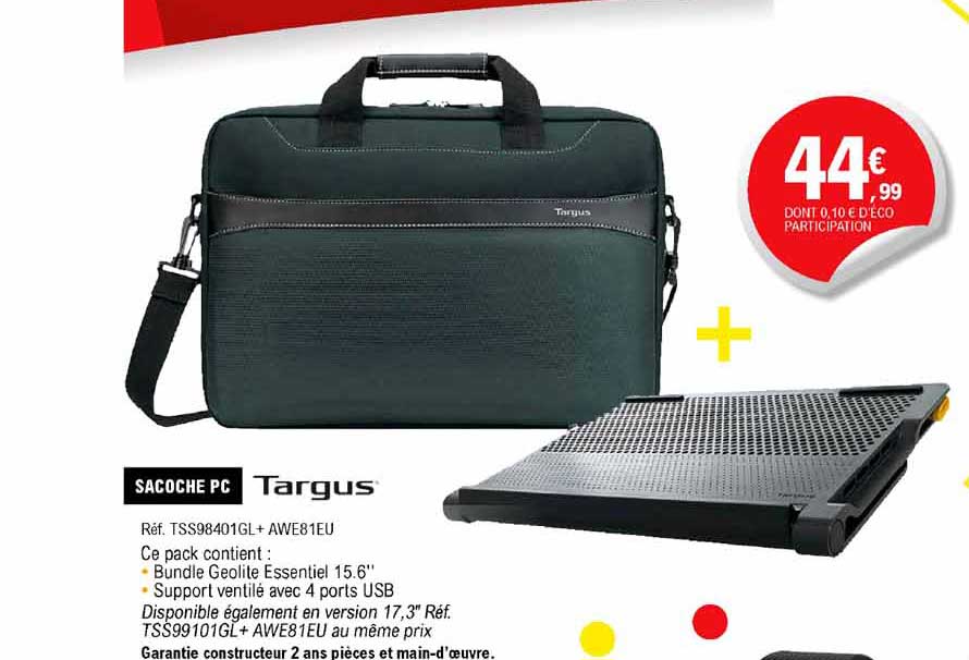 sacoche pc targus