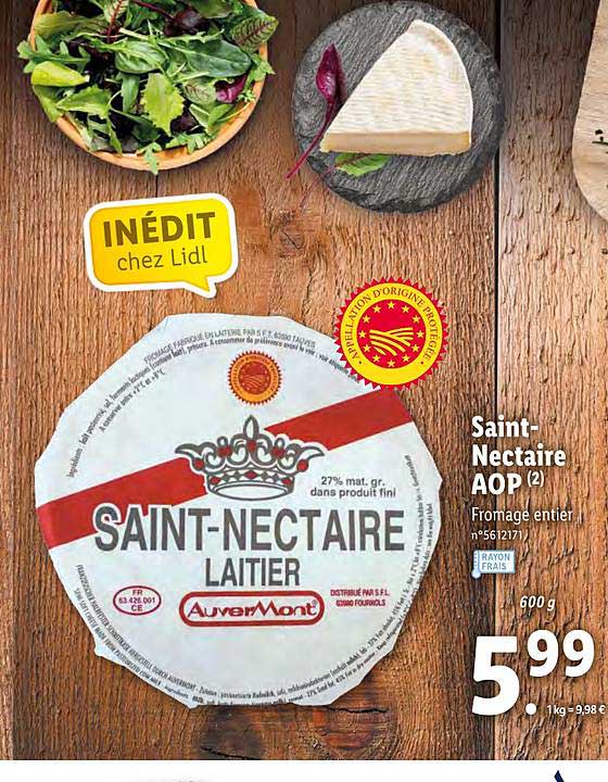 Saint-nectaire Aop
