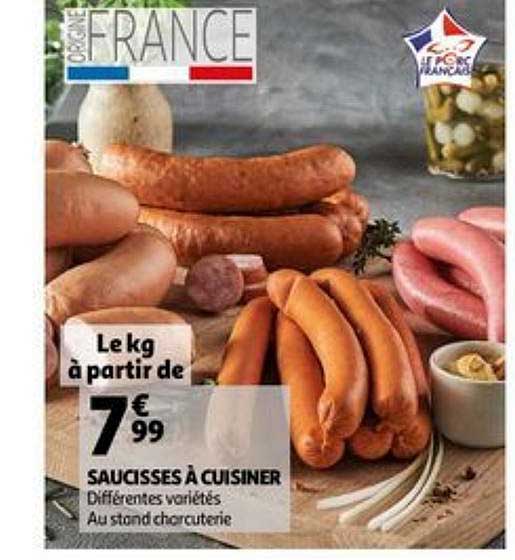 saucisses à cuisiner