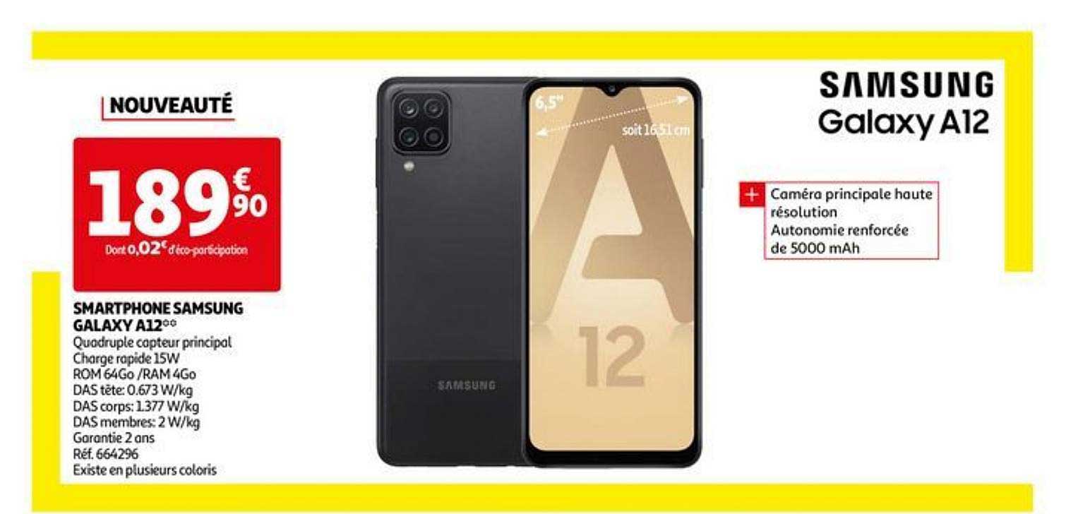 smartphone samsung galaxy a12