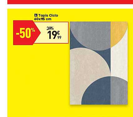 tapis cicio 60x115 cm