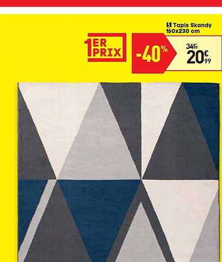 tapis skandy 160x230 cm