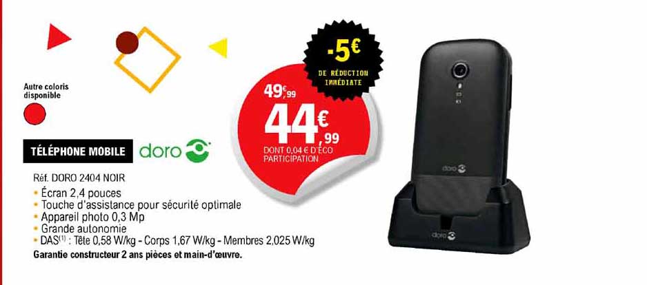 téléphone mobile doro