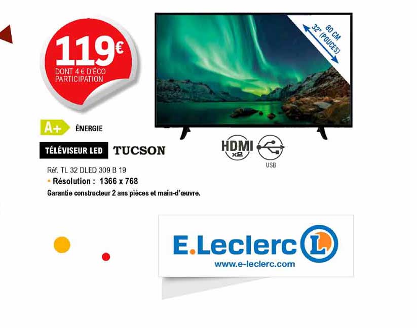 Téléviseur Led Tucson