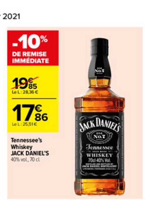 tennessee's whiskey jack daniel's