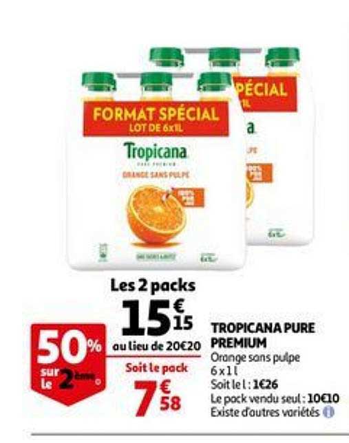 Tropicana Pure Premium