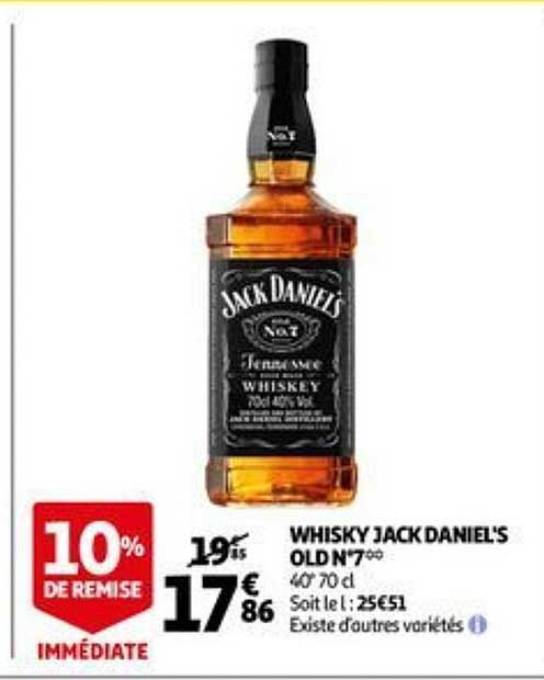 Whisky Jack Daniel's Old N°7