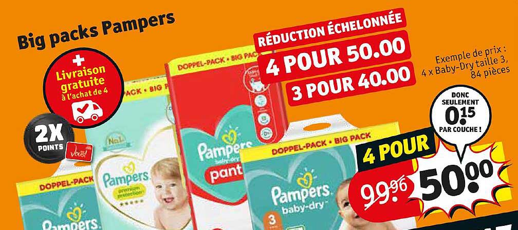 big packs pampers