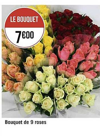 Bouquet De 9 Roses