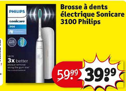 brosse à dents électriques sonicare 3100 philips