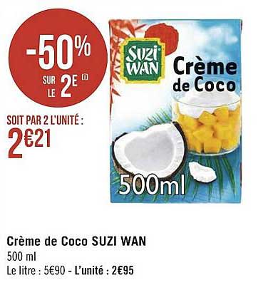 crème de coco suzi wan