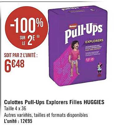 culottes pull-ups explorers filles huggies