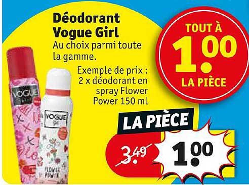déodorant vogue girl