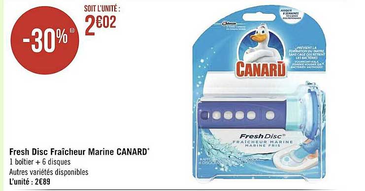Fresh Disc Fraîcheur Marine Canard
