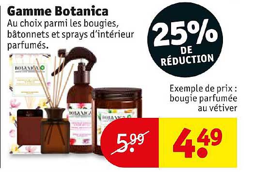 gamme botanica