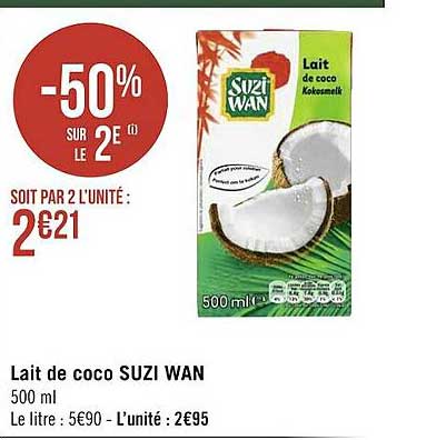 lait de coco suzi wan