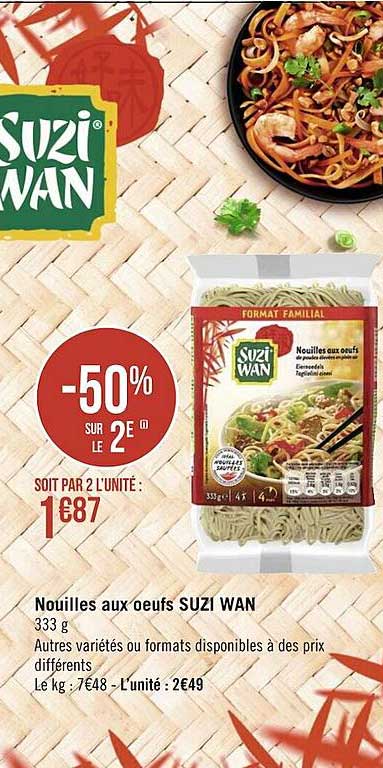 nouilles aux oeufs suzi wan