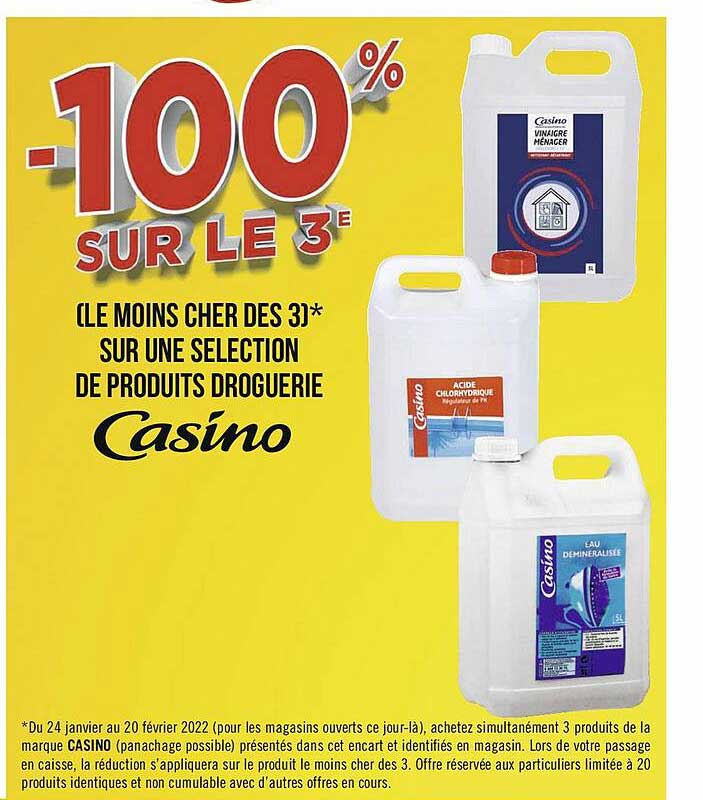 produits droguerie casino