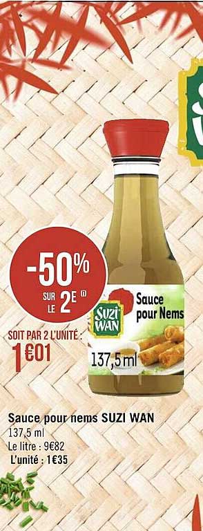 Sauce Pour Nems Suzi Wan