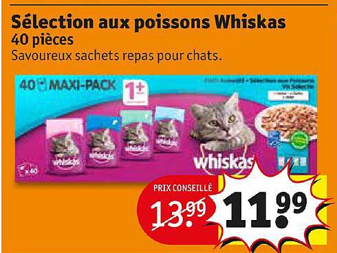 Sélection Aux Poissons Whiskas