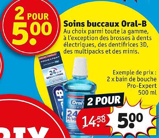 soins buccaux oral-b