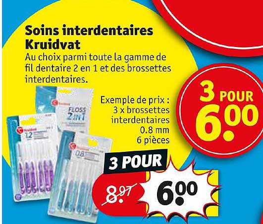 soins interdentaires kruidvat