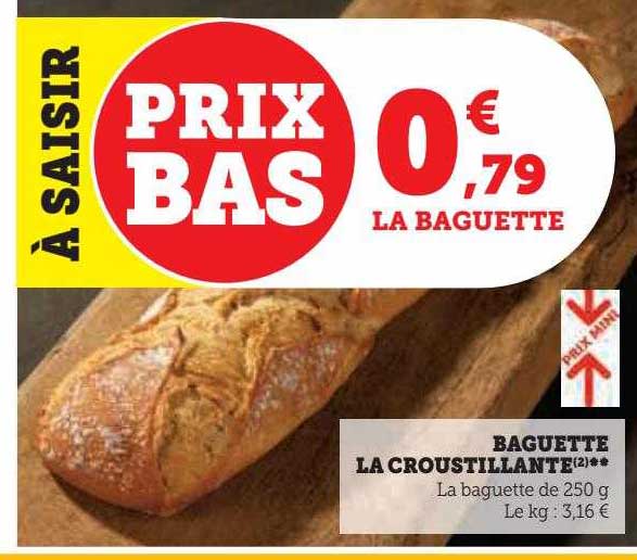 baguette la croustillante