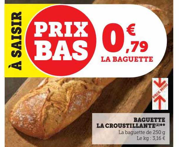 baguette la croustillante