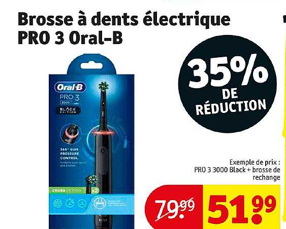 brosse à dents électrique pro 3 oral-b