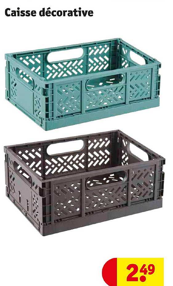 caisse décorative