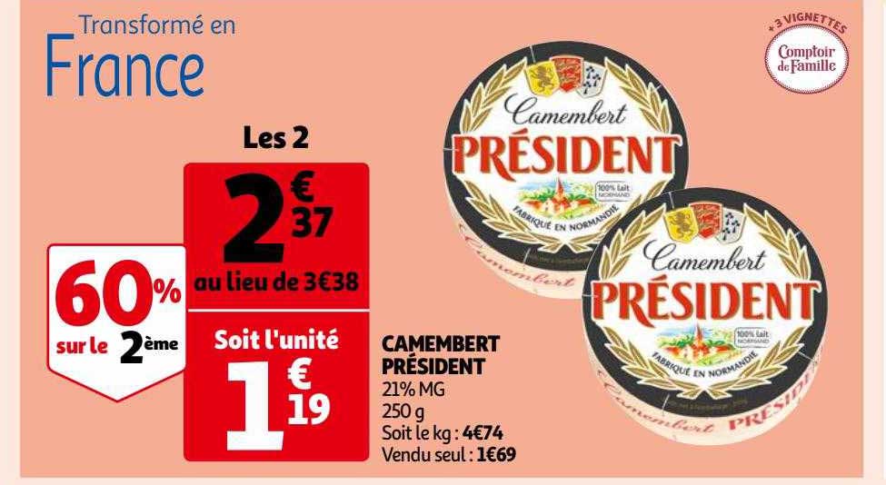 Camembert Président