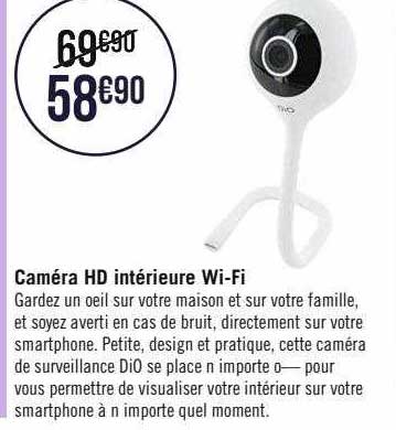 Caméra Hd Intérieure Wifi