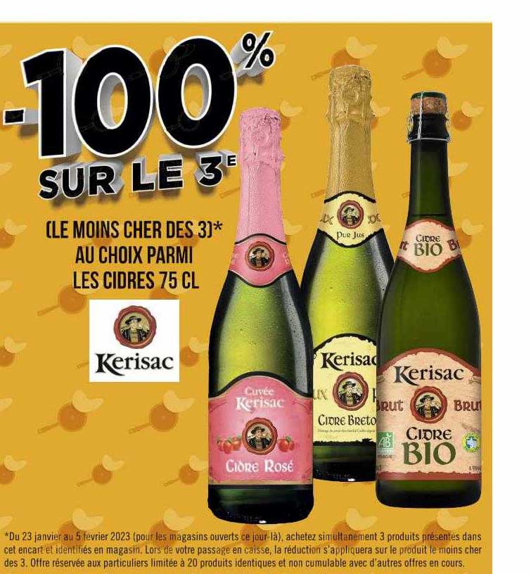 cidres 75 cl kerisac