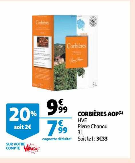 corbières aop hve pierre chanau